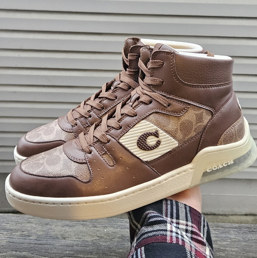 New men's coach leather shoes - Picture 4 of 6
